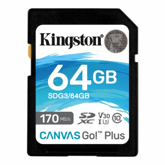 Kingston Canvas Go! Plus 64 Gb SD kártya