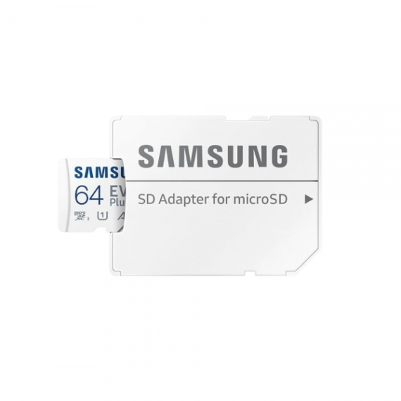 Samsung EVO Plus 64GB microSDXC memóriakártya adapterrel A1 V10 U1 