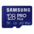 Samsung Pro Plus V30 Class 3 128GB microSDXC memóriakártya SD adapterrel